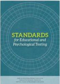 Hardcover Standards for Educational and Psychological Testing Book