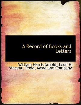 A Record of Books and Letters