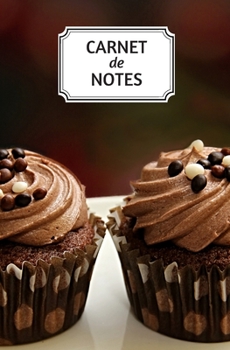 Paperback Carner de notes: Carnet de notes - 160 pages lign?es - Petit format - 13,34 cm x 20,32 cm - th?me gateaux [French] Book