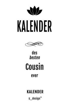 Kalender für Cousins / Cousin: Wochen-Planer 2020 / Tagebuch / Journal für das ganze Jahr: Platz für Notizen, Planung / Planungen / Planer,  Erinnerungen und Sprüche (German Edition)