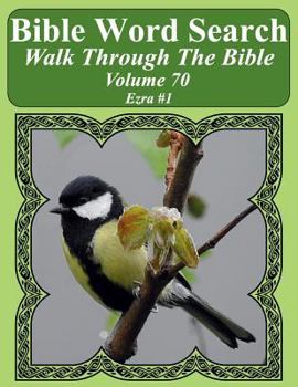 Paperback Bible Word Search Walk Through The Bible Volume 70: Ezra #1 Extra Large Print Book