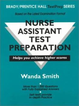 Paperback Nurse Assistant-Test Preparation Book