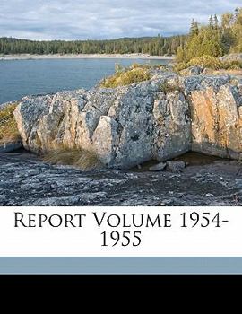 Paperback Report Volume 1954-1955 Book