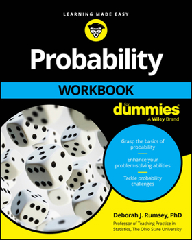 Paperback Probability Workbook for Dummies Book