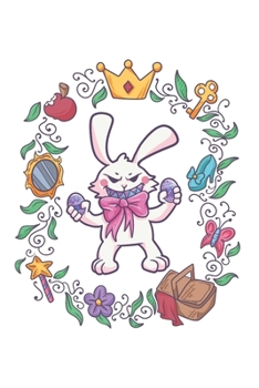 Funny Easter Bunny Notebook: Graph Paper 1cm Journal 6x9 - 120 Pages