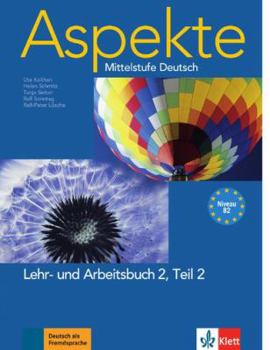 Paperback Aspekte 2 (b2), libro del alumno y libro de ejercicios, parte 2 + cd [German] Book