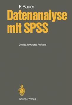 Paperback Datenanalyse Mit SPSS [German] Book