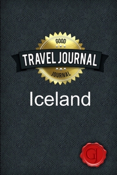 Paperback Travel Journal Iceland Book