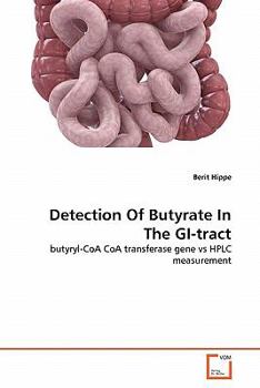 Paperback Detection Of Butyrate In The GI-tract Book