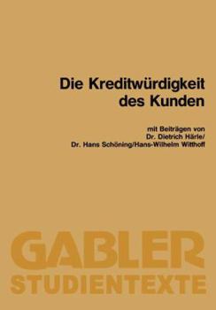 Paperback Die Kreditwürdigkeit Des Kunden [German] Book