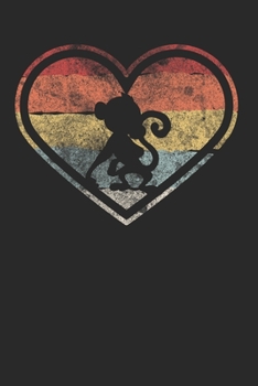 Affe Äffchen Notizbuch: Affe Äffchen Notizbuch für Liebhaber / Notizheft / Notizblock A5 (6x9in) Dotted Notebook / Punkteraster / 120 gepunktete Seiten (German Edition)