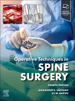 Hardcover Operative Techniques: Spine Surgery Book