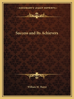 Paperback Success and Its Achievers Book