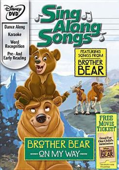 Audio CD Sing Along Songs: Brother Bear - On My Way Book