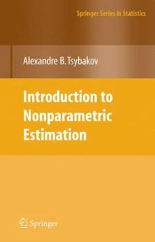 Paperback Introduction to Nonparametric Estimation Book