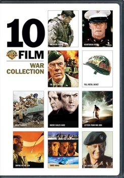 DVD 10 Film War Collection Book