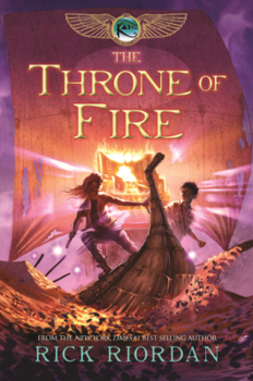 Library Binding Throne of Fire Book