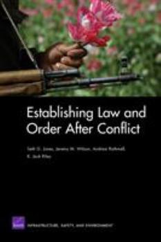 Paperback Establishing Law and Order After Conflict Book