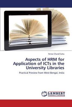 Paperback Aspects of Hrm for Application of Icts in the University Libraries Book