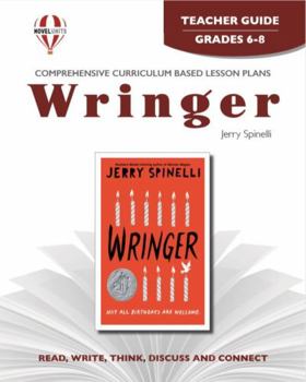 Paperback Wringer - Teacher Guide by Novel Units Book