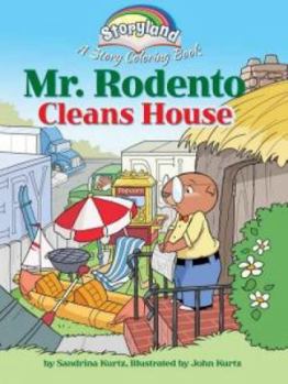 Paperback Storyland: Mr. Rodento Cleans House: A Story Coloring Book