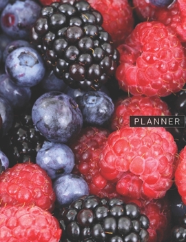 Planner: BerriesAnime & Chill 2 Year Monthly Planner with Note Pages (24 Months) | Ripe Fresh Fruit Berries | Jan 2020 - Dec 2021 | Month Planning | ... | Plan Each Day, Set Goals & Get Stuff Done