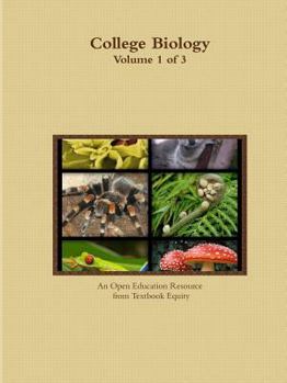 Paperback College Biology Volume 1 of 3 Book