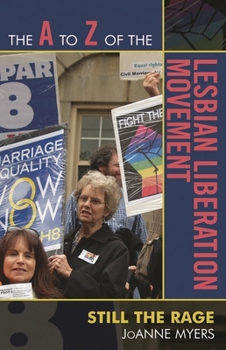 Paperback A to Z of the Lesbian Liberation Movement: Still the Rage Book