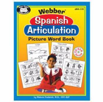 Perfect Paperback Super Duper Publications | Webber® Spanish Articulation Picture Word Book for 18 Sounds - 1728 Picture Words! | Educational Resource for Children Book