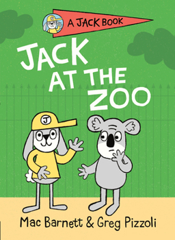 Hardcover Jack at the Zoo Book