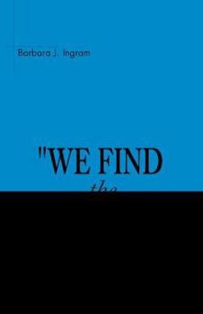 Paperback "We Find the Defendant" Book