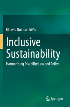 Paperback Inclusive Sustainability: Harmonising Disability Law and Policy Book