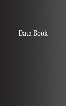 Paperback Data Book: 1/4 Inch Graph Ruled, Memo Book, 5x8, 100 Pages Book