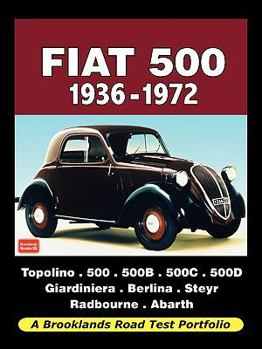 Paperback Fiat 500 1936-1972 - Road Test Portfolio Book
