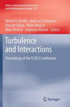 Paperback Turbulence and Interactions: Proceedings of the Ti 2012 Conference Book