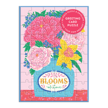 Misc. Blooms of Love Greeting Card Puzzle Book