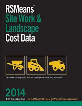 Paperback Rsmeans Site Work & Landscape Cost Data 2014 Book