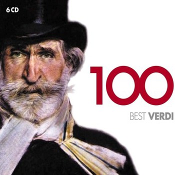 Music - CD 100 Best Verdi Book
