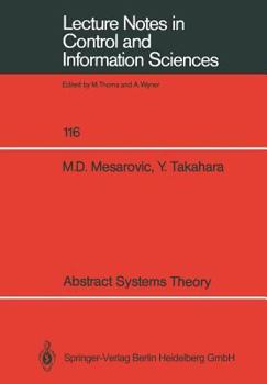 Paperback Abstract Systems Theory Book