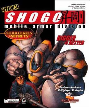 Paperback Shogo: Mobile Armor Division Official Strategies & Secrets Book