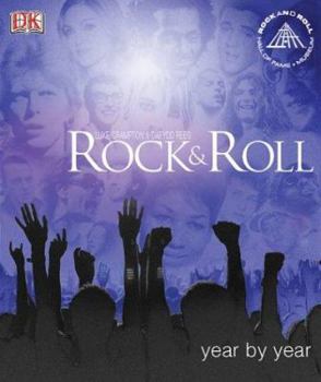 Hardcover Rock and Roll Year by Year Book