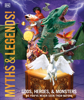 Hardcover Knowledge Encyclopedia Myths and Legends! Book