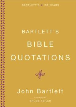 Hardcover Bartlett's Bible Quotations Book