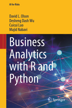 Hardcover Business Analytics with R and Python Book