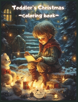Paperback Toddler`s Christmas coloring book: Let Your Little One Creativity Shine with Our Festive Toddler's Christmas Coloring Book