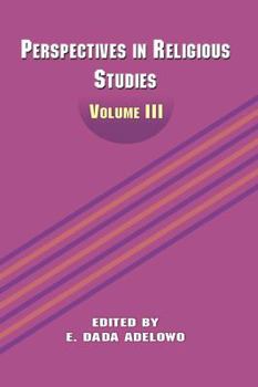 Paperback Perspectives in Religious Studies: Volume III Book