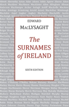 Paperback Surnames of Ireland Book