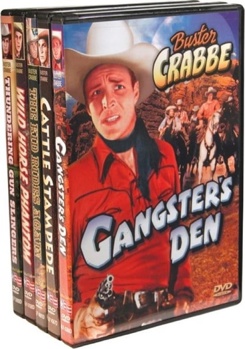 DVD Buster Crabbe Western Feature Films Book