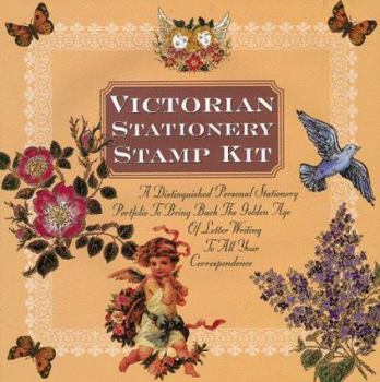 Paperback Victorian Stationery Stamp Kit: A Distinguished Personal Stationery Portfolio to Bring Back the Golden Age of Letter Writing to All Your Correspondence Book