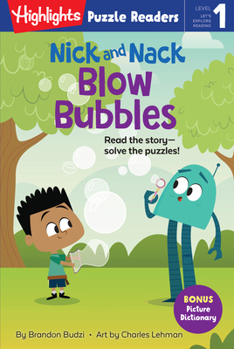 Hardcover Nick and Nack Blow Bubbles Book